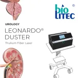 Leonardo® DusterTFL and Leonardo® Mini Dual diode laser, Urology Laser