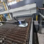Máquina para limpeza de grelha do laser