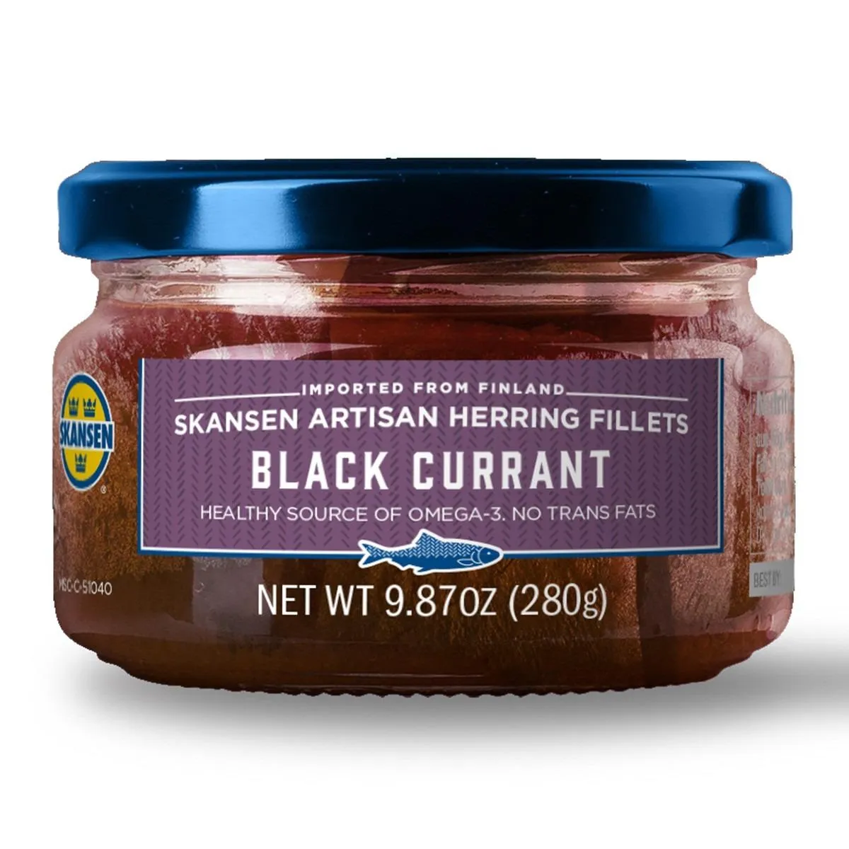 Black Currant Artisan Herring Jar