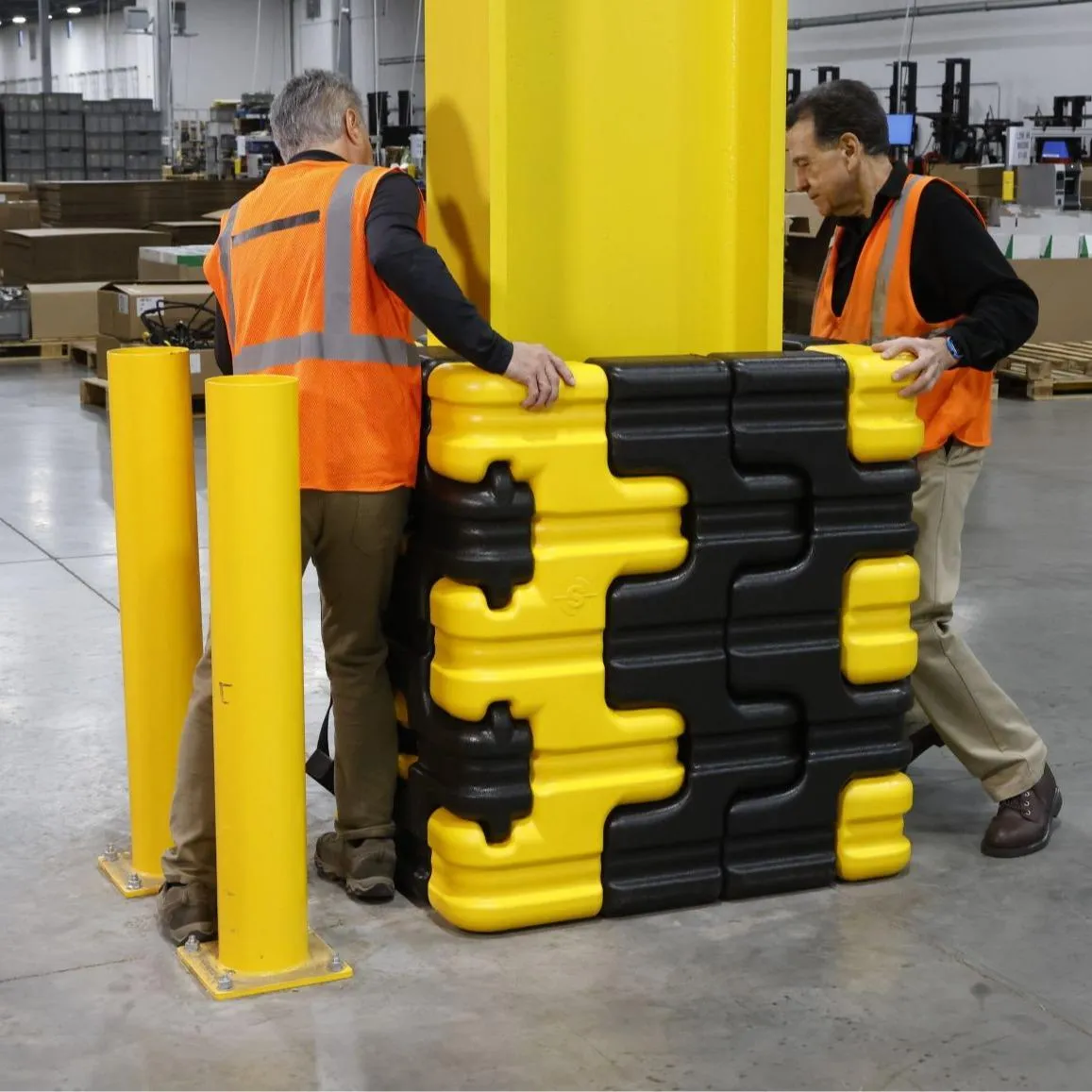 SEGURIDAD PARA ALMACENES, ÁREAS DE TRABAJO Y MONTACARGAS