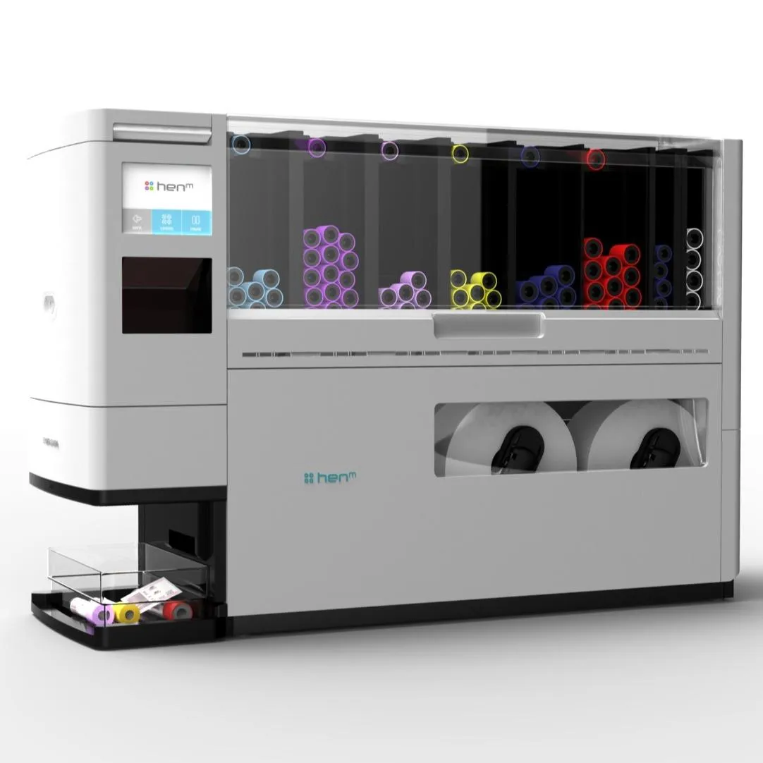 ENERGIUM HENm Desktop Series - Automated Phlebotomy Tube Preparation System