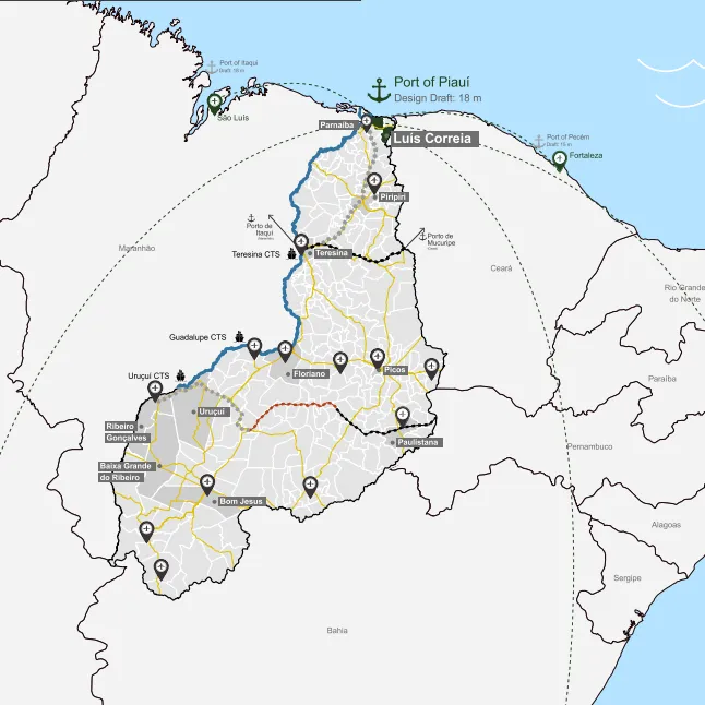 Hidrovia do Rio Parnaíba e Integração Multimodal