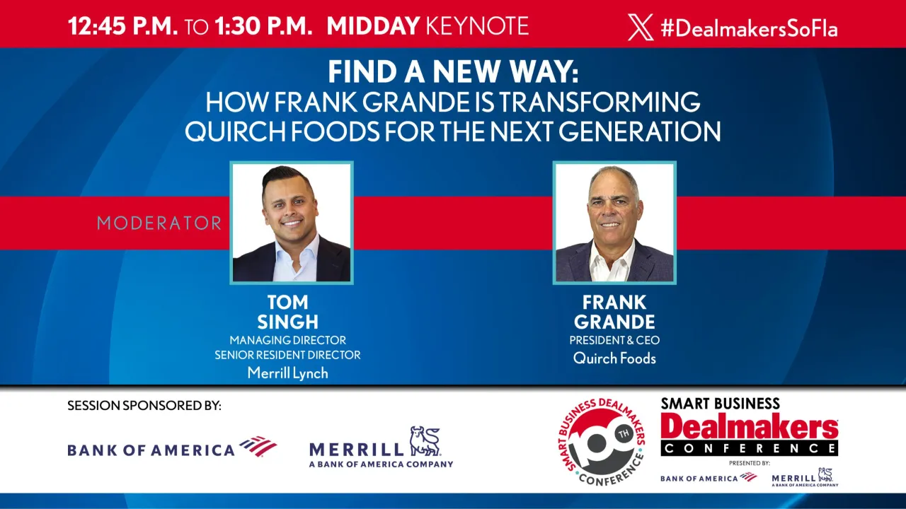 Find a New Way: How Frank Grande is Transforming Quirch Foods for the Next Generation