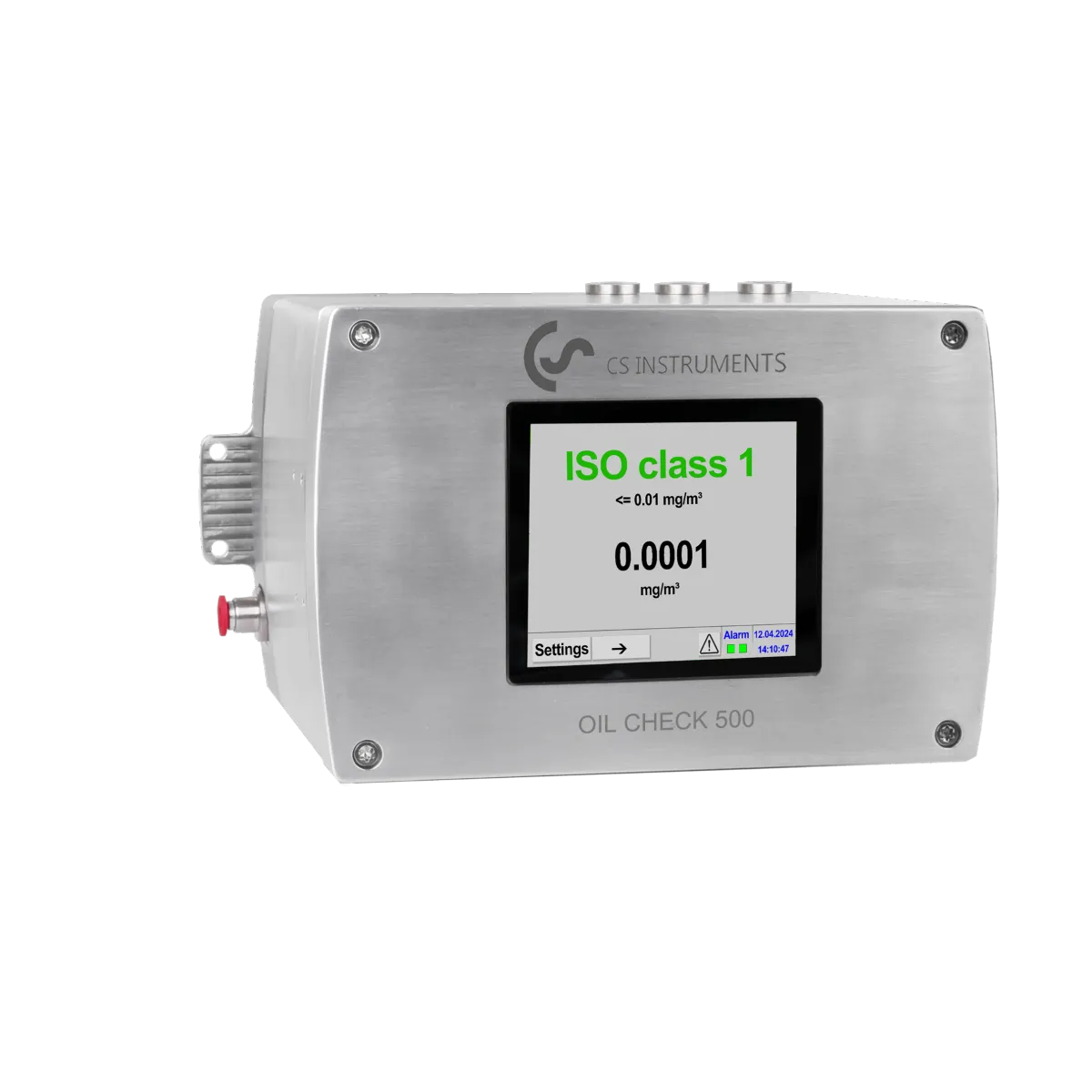 OIL CHECK 500 - Measuring devices for the vaporous residual oil content in compressed air and other gases
