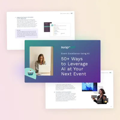 50+ ways to leverage AI at your next event
