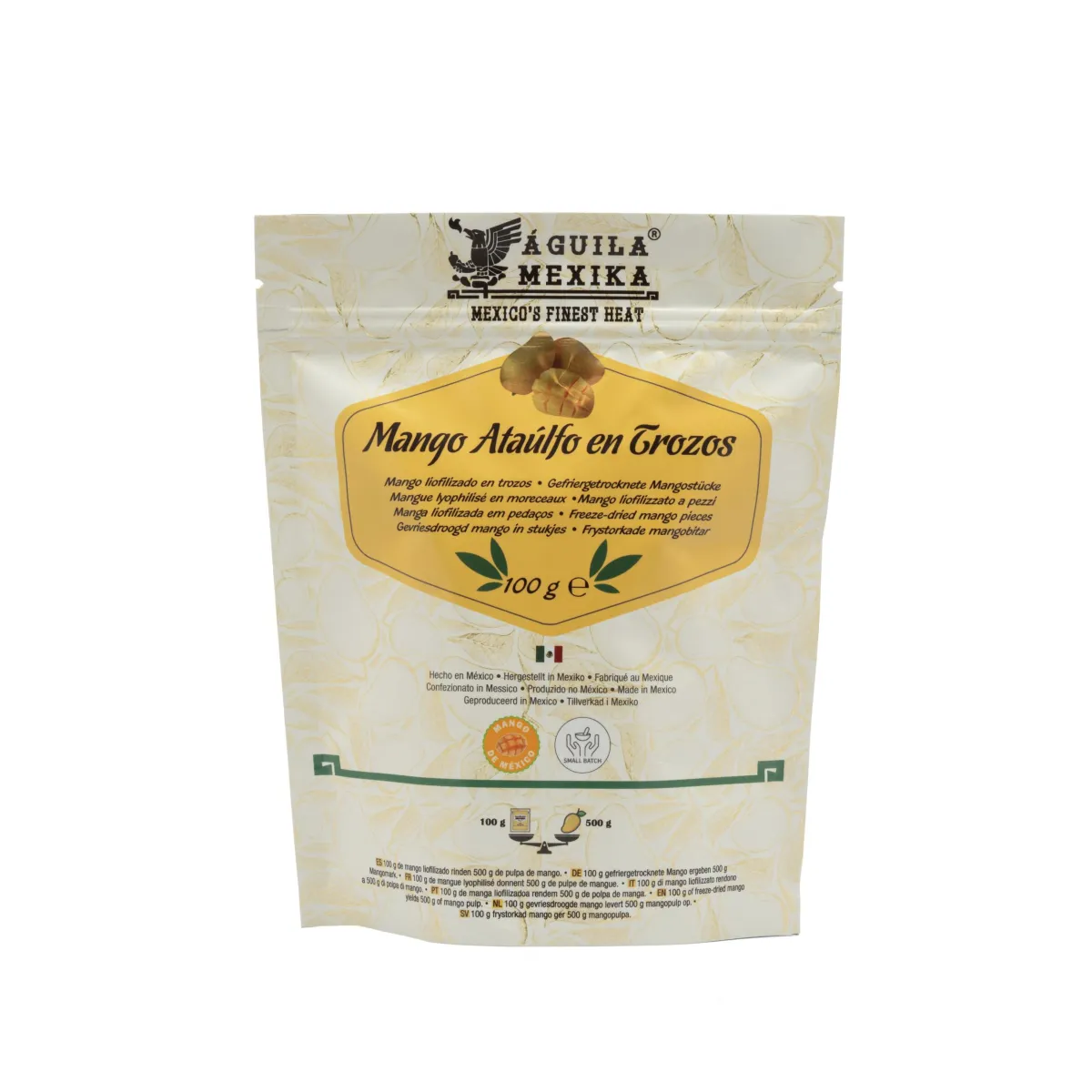 Freeze-Dried Ataúlfo Mango in Pieces