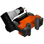 Storm Brakes: Spring set - Electric release