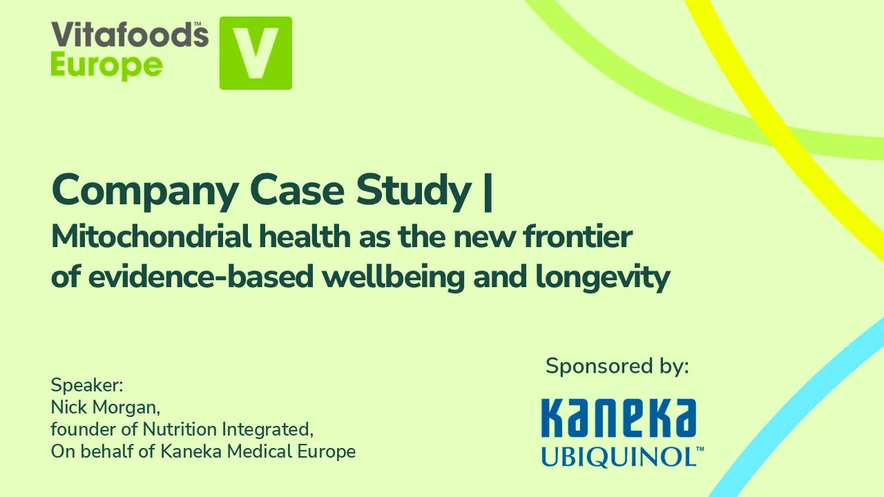 Company Case Study by Kaneka Medical Europe | Mitochondrial health as the new frontier of evidence-based wellbeing and longevity