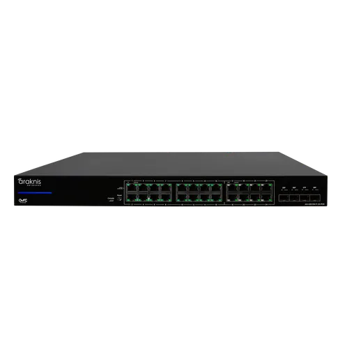 Araknis Networks 420 Series PoE+ 24 Port 410W (Front & Rear-Facing Ports)