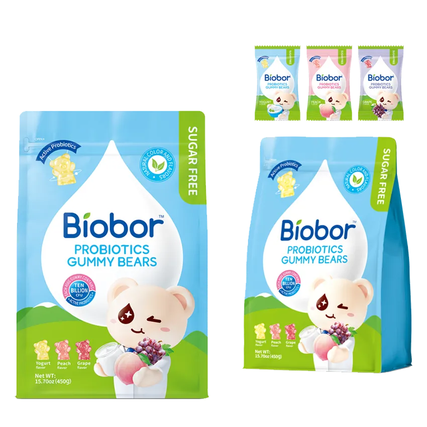 BioBor Probiotic Gummy Bears 450g Share packing