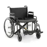 Cadeira de Rodas Dobrável Para Obeso 180 Kg assento 62 cm D500