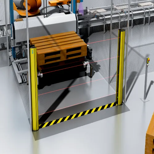 Barrière immatérielle de sécurité deTem4