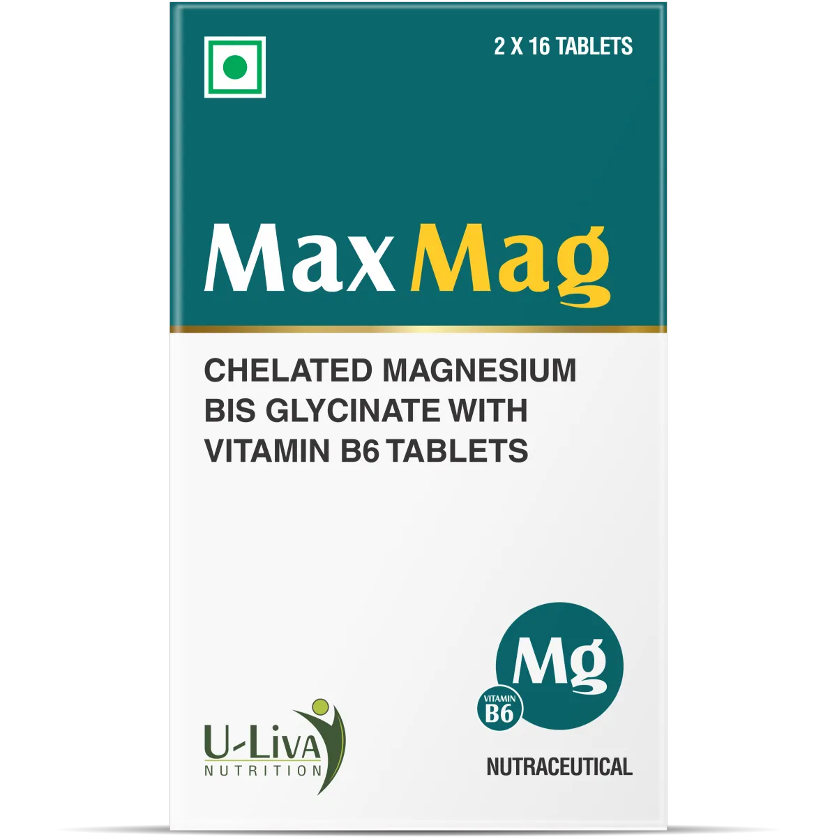 MAX MAG TABLETS - Magnesium + Vitamin B6 Tablets