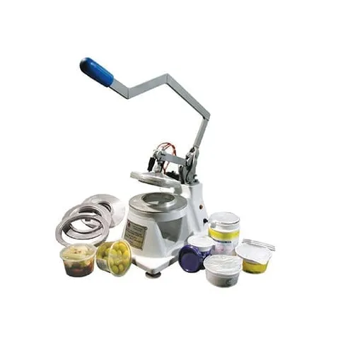 Seladora manual de copos e potes