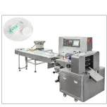 Flow packing machine