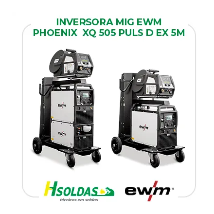 INVERSORA MIG EWM PHOENIX XQ 505 PULS D EX 5M
