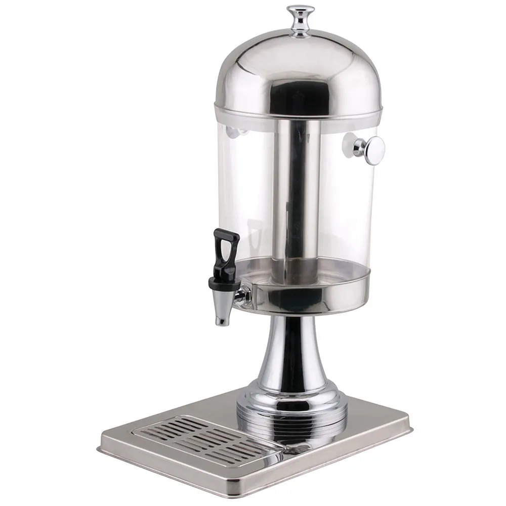 Servsuco inox 8 l com cúpula em policarbonato