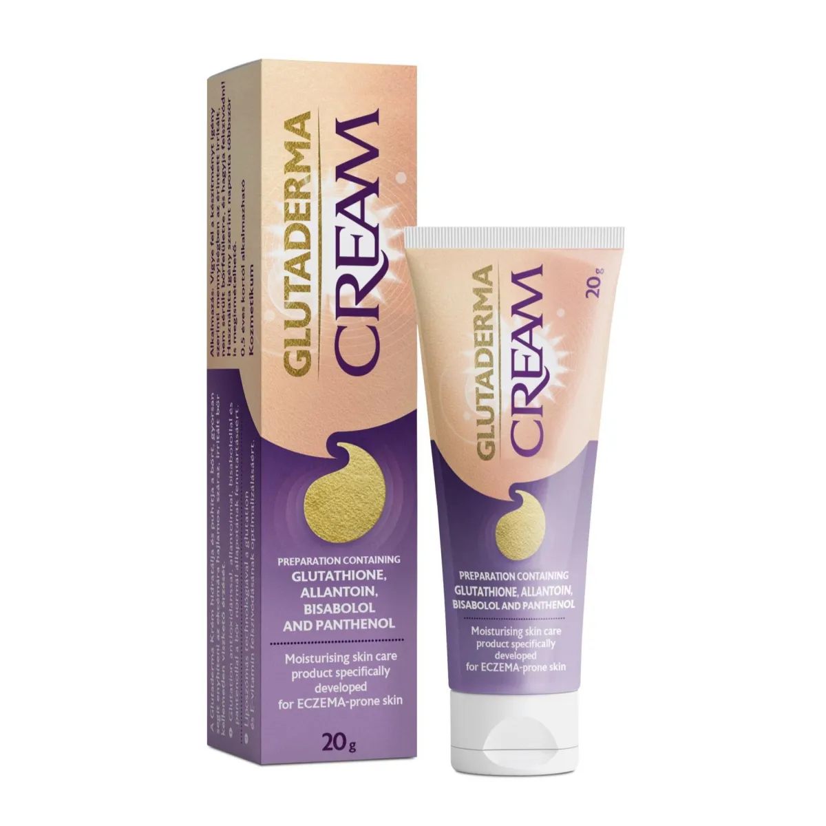 Liposomal Glutaderma Cream for eczema prone skin from age 6+ months