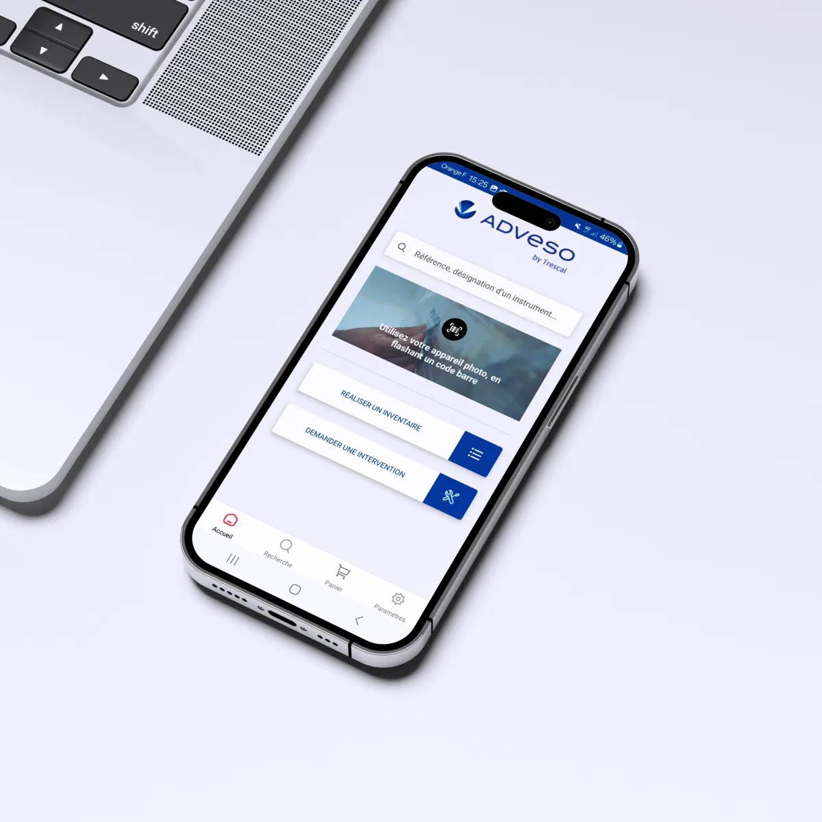 Adveso : logiciel de gestion de parc métrologique