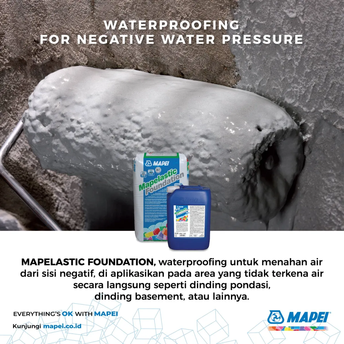 Mapelastic Smart Raft Foundation MAPELASTIC FOUNDATION