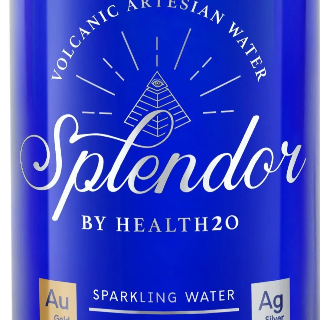 Splendor Water Thanksgiving Splendor Water 750ml Glass Sparkling