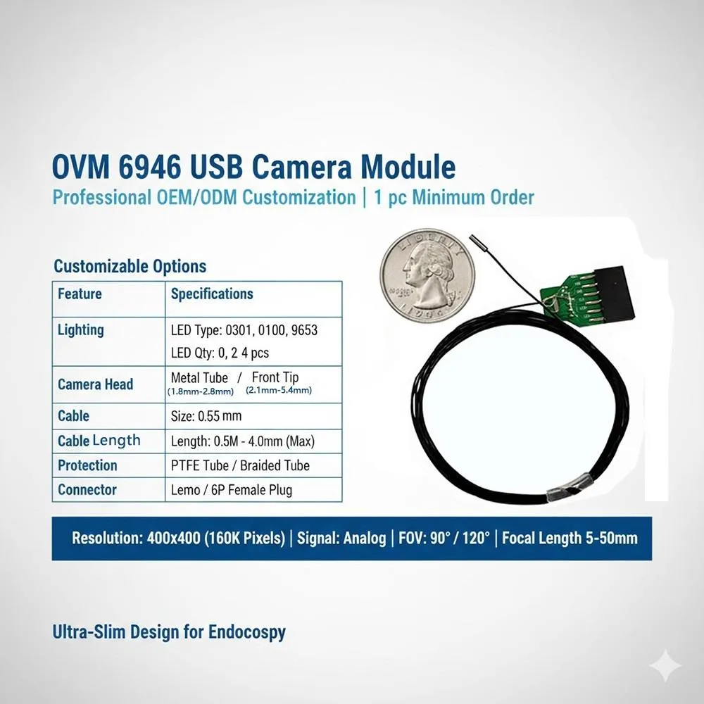 Ovm6946 Module OVM6946 endoscope camera module