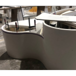 Curved countertop project