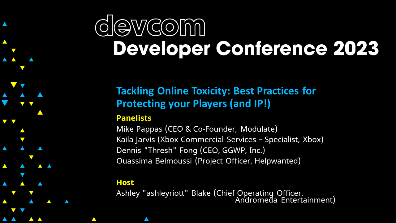 Tackling Online Toxicity: Best Practices for Protecting your Players (and IP!)