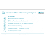 Technische Redaktion und Übersetzungsmanagement