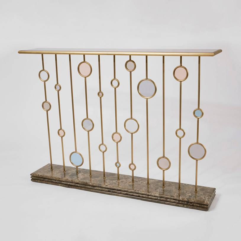 Misty Morning Fire Screen