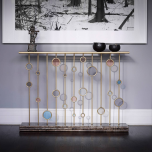 Misty Morning Fire Screen