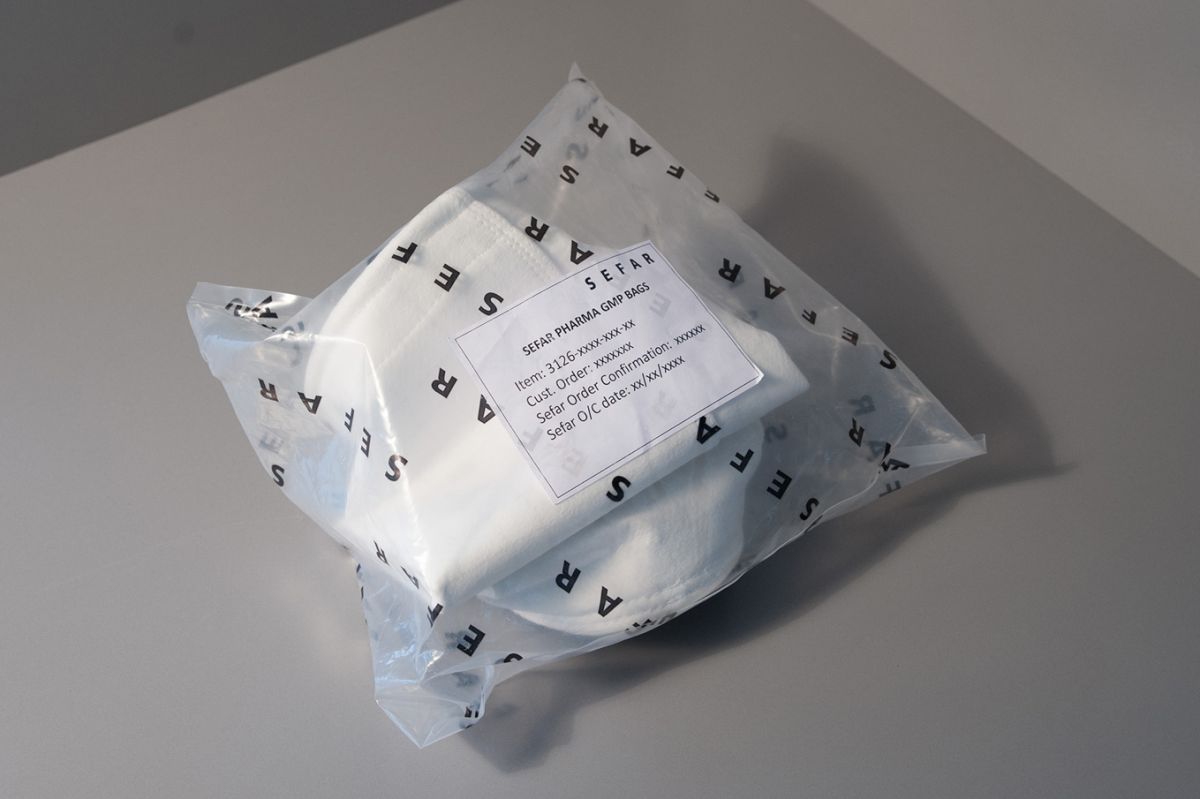 SEFAR GMP BAGS WITH SINGLE PACKAGING