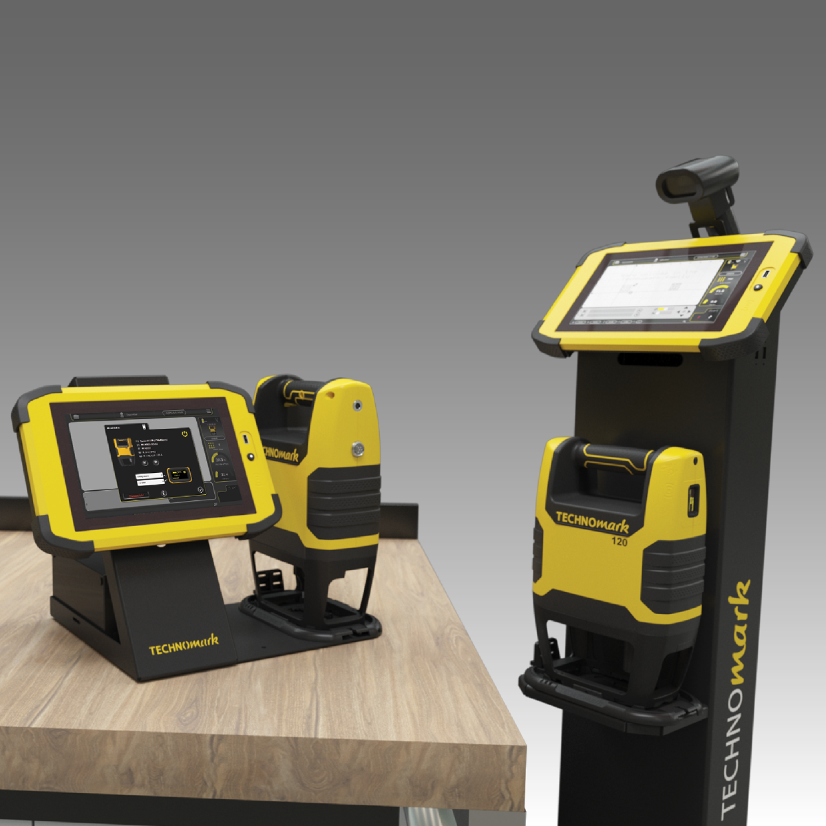 Easy - Portable wireless dot peen marking machine