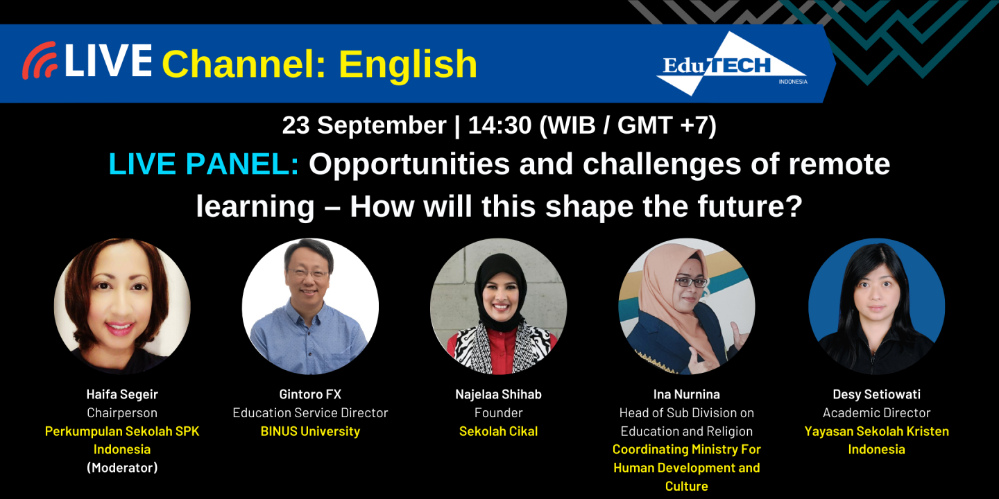 Live Panel: Opportunities and challenges of remote learning - How will this shape the future?