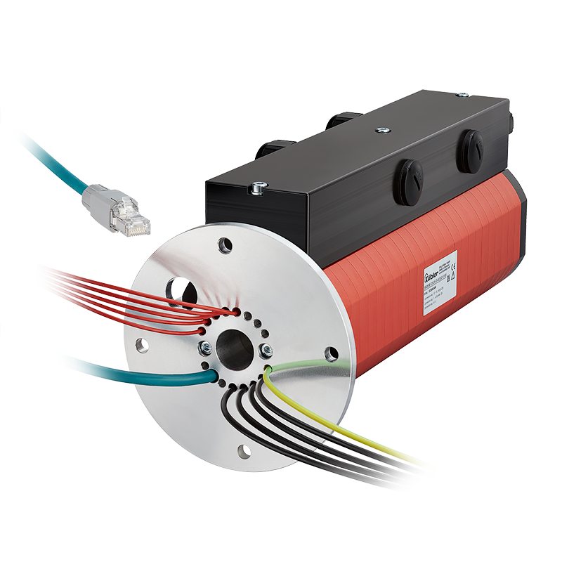 Collecteur tournant standard pour l'Ethernet industriel