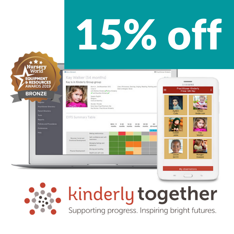 15% Off Kinderly Together - Nursery management platform