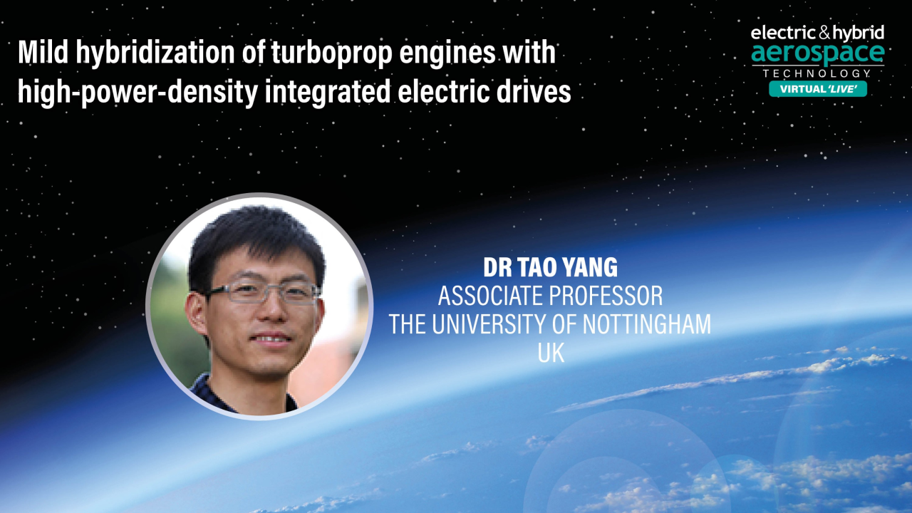 Mild hybridization of turboprop engines with high-power-density integrated electric drives
