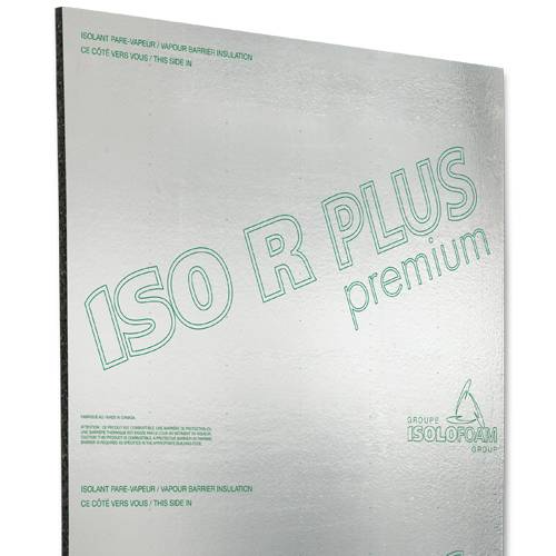ISO R PLUS premium | Isolant rigide pare-vapeur pour murs intérieurs et plafonds