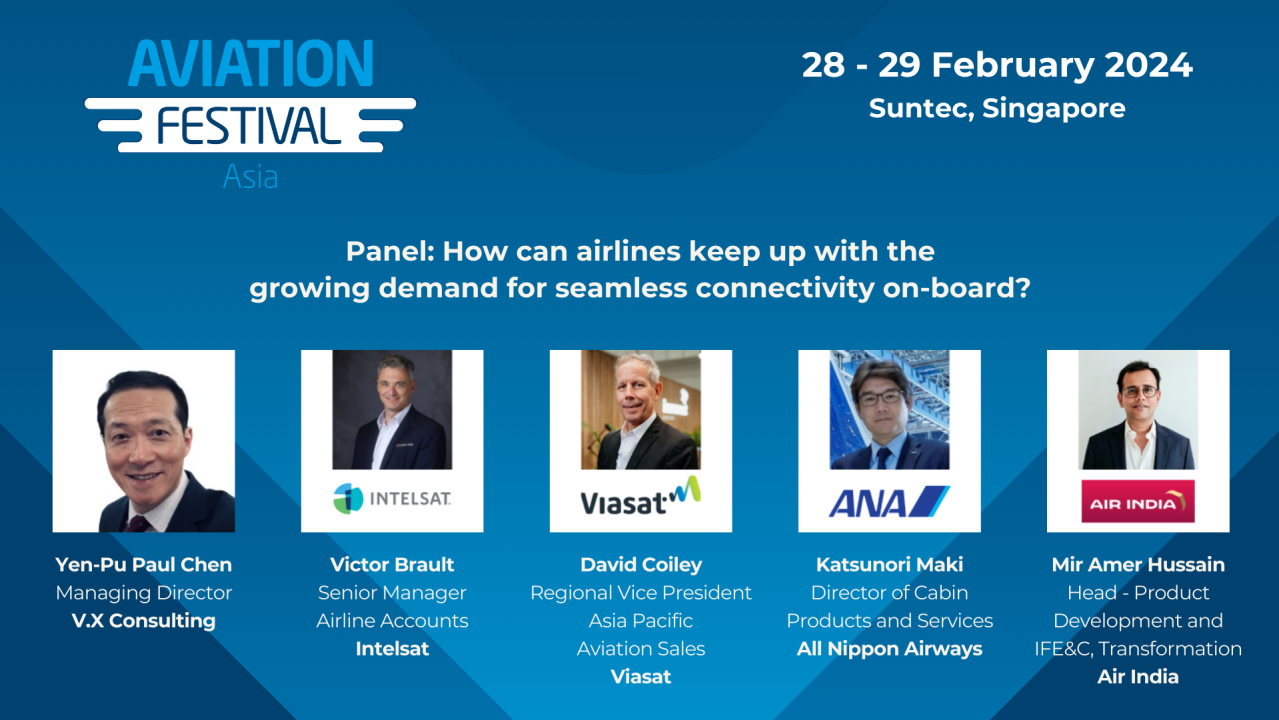 Panel: How can airlines keep up with the growing demand for seamless connectivity on-board?