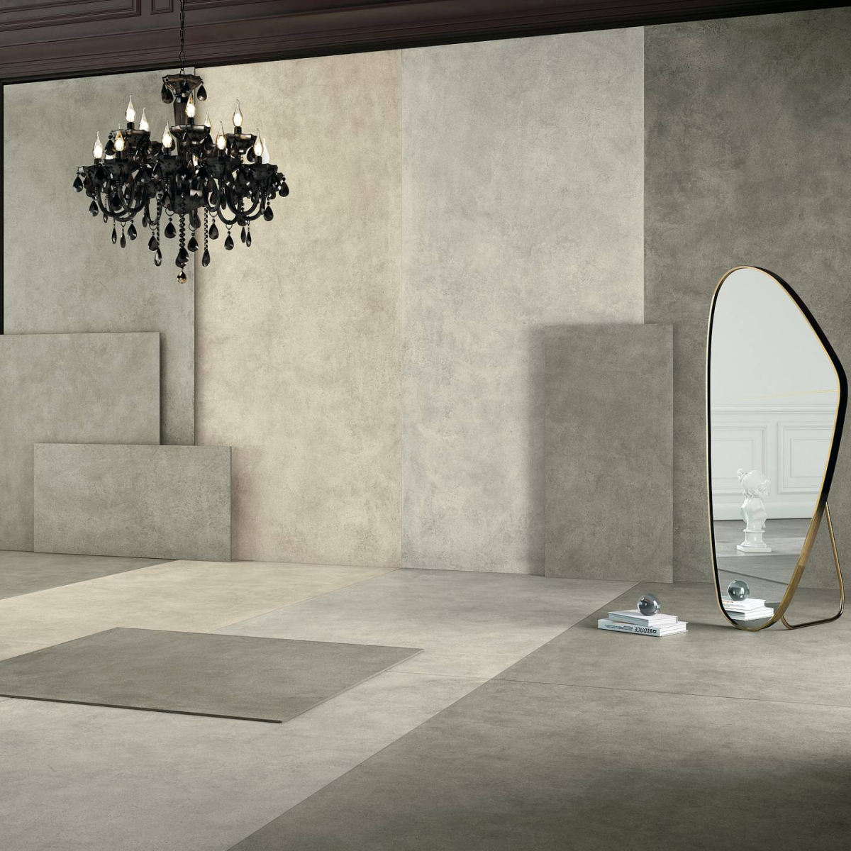 Grunge - Concrete effect Tiles