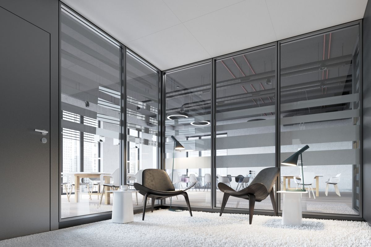 Digital blinds in partition systems