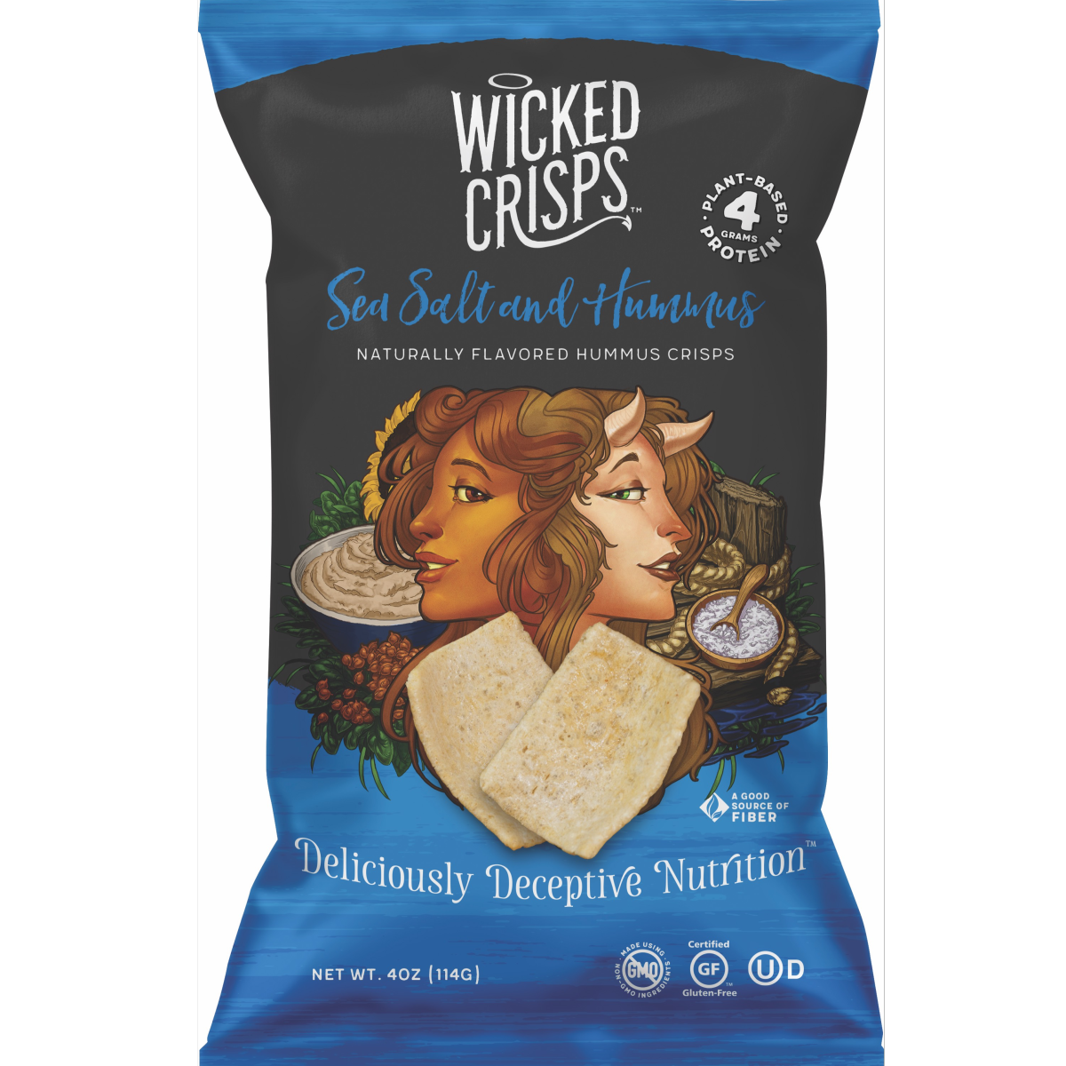 Sea Salt and Hummus Crisp