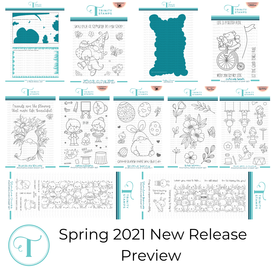 Trinity Stamps Spring 2021 New Release Product Preview