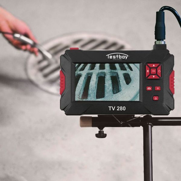 Testboy TV 280 Digitale boroscope met HD resolutie