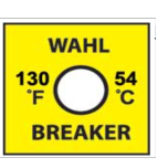 Etiquettes de Control de température