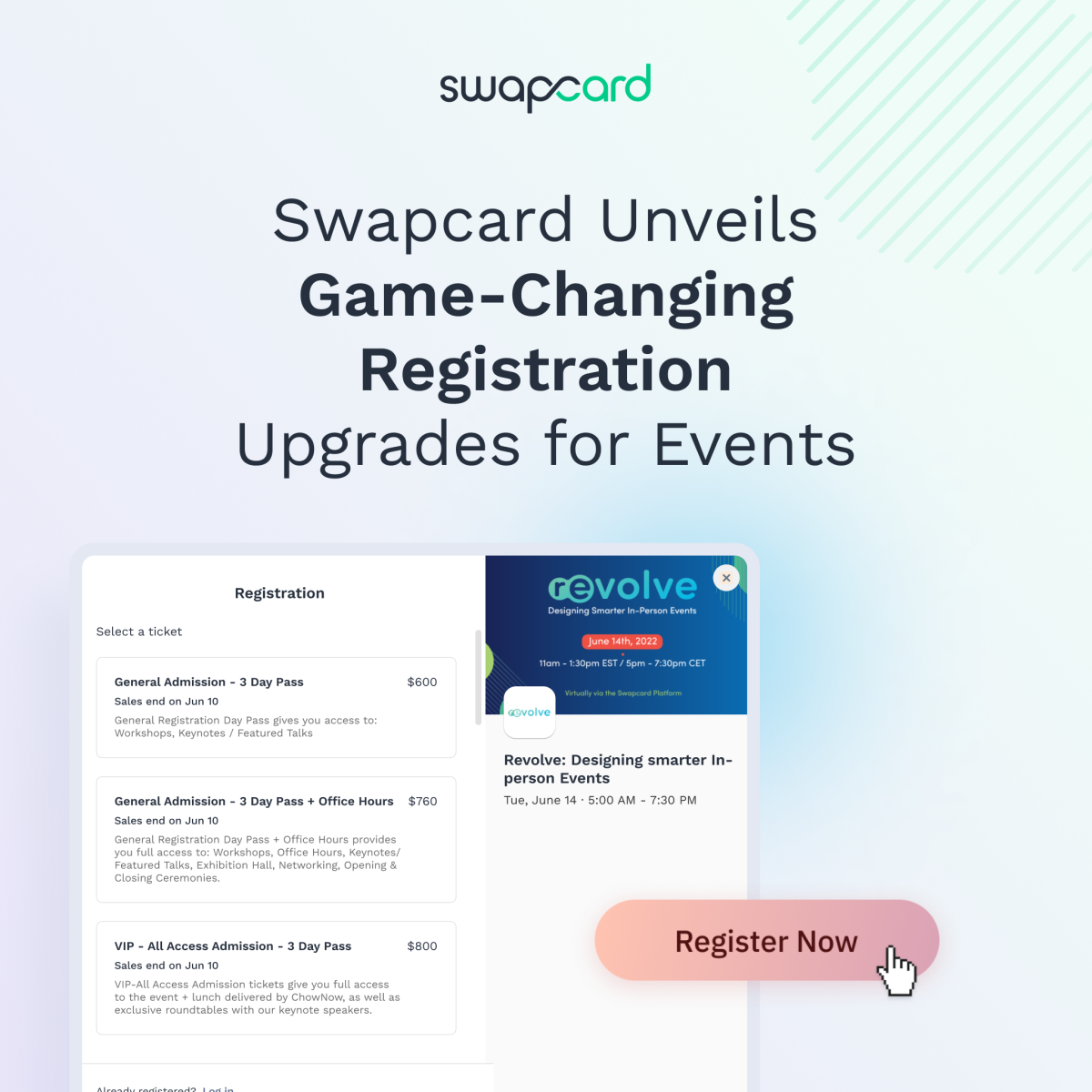 Swapcard Unveils Game-Changing Registration Upgrades for Events