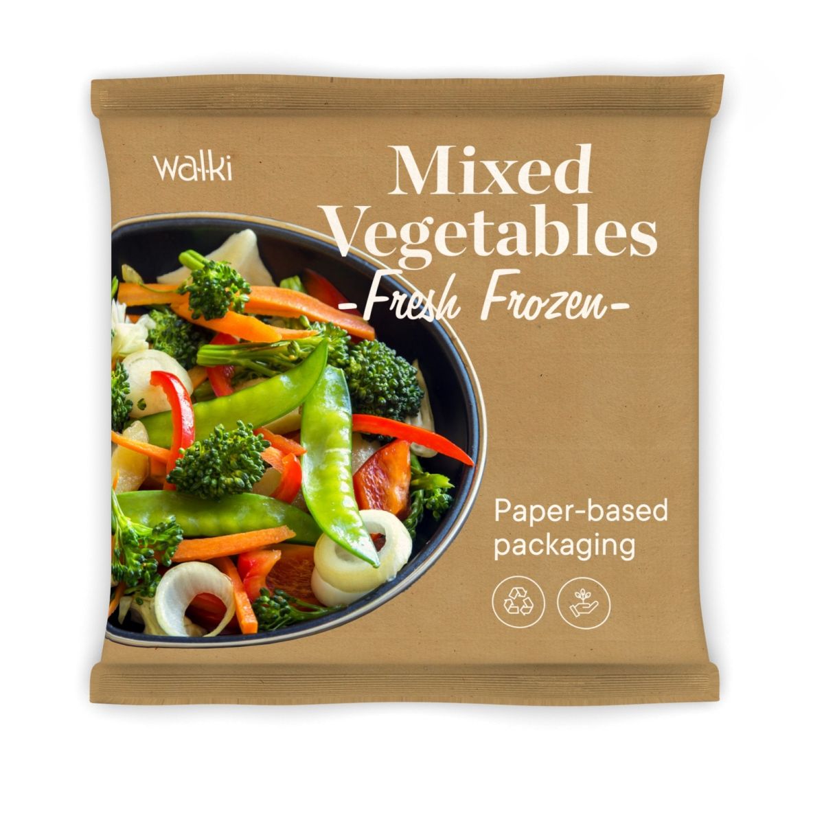 Recyclable fibre-based flexible packaging