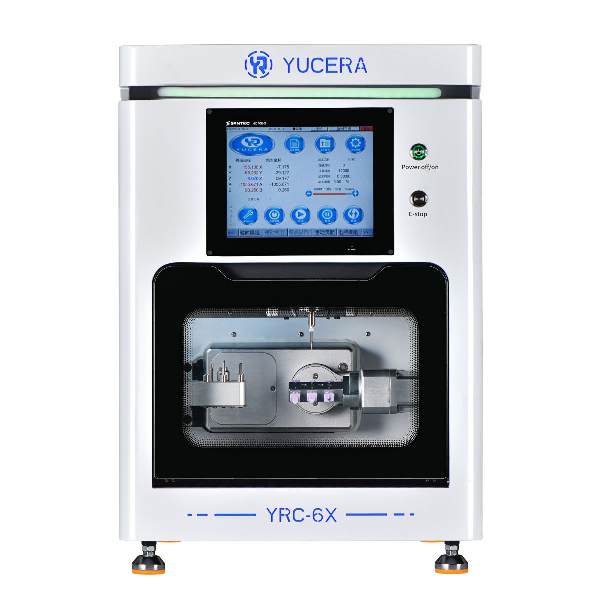 Yucera YRC-6X Wet 5 axis Dental Milling Machine for lithium disilicate and titanium