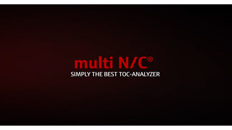 Multi NC TOC/TNb analyser
