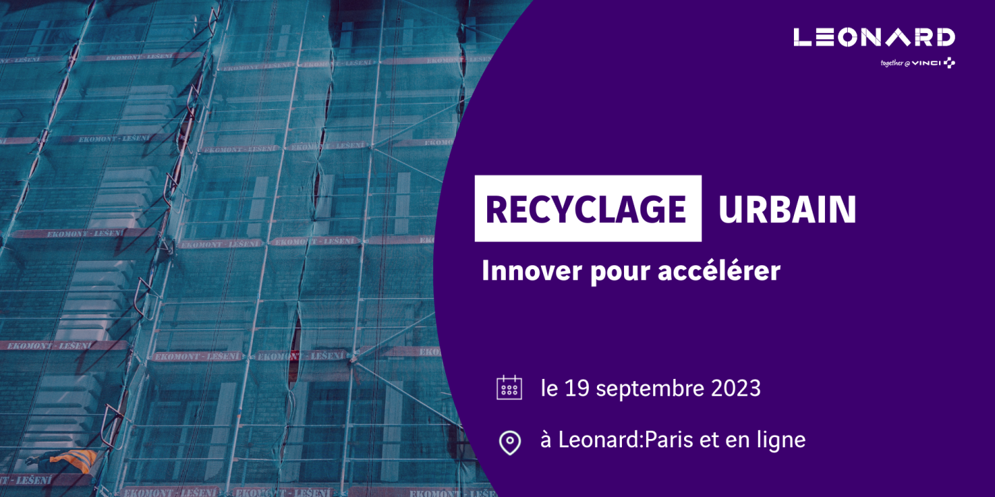 Recyclage urbain : innover pour accélérer
